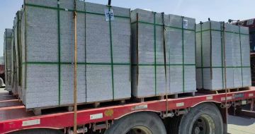 普洱芝麻白花岗岩出货日常地铺石