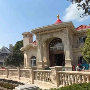 普洱 黄金麻花岗岩欧式别墅