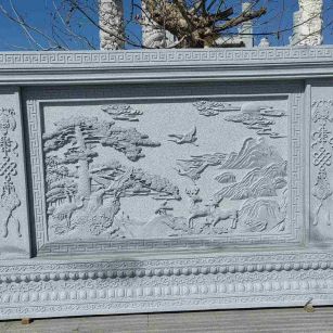 普洱 芝麻白大型照壁，屏风，影壁