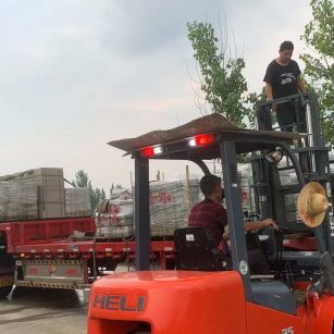 普洱 黄金麻冰裂纹，地铺石装车