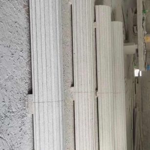 普洱 花岗岩厂家带你看白麻花岗岩门楼大柱柱皮