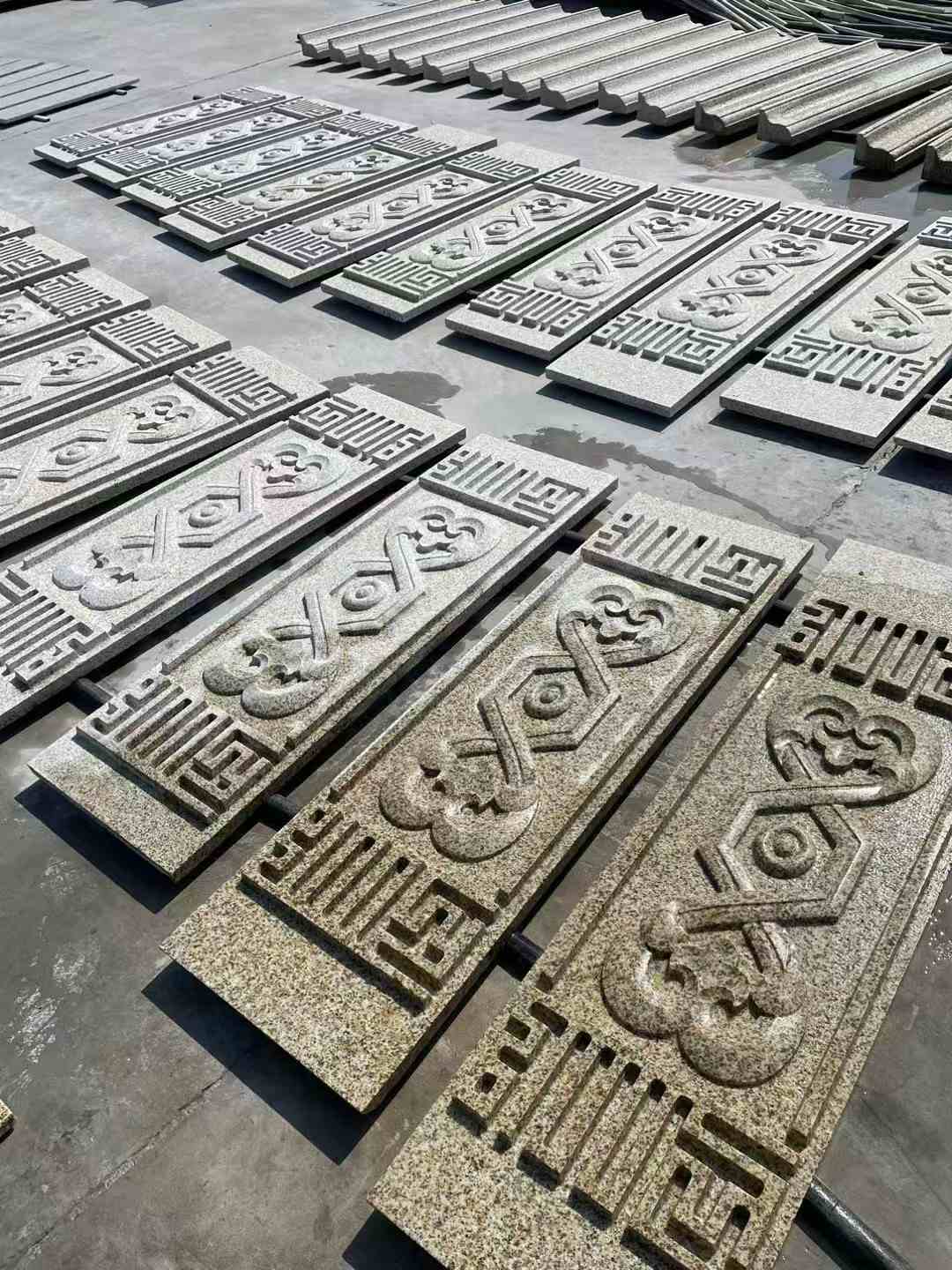 普洱 黄金麻花岗岩外墙雕刻板