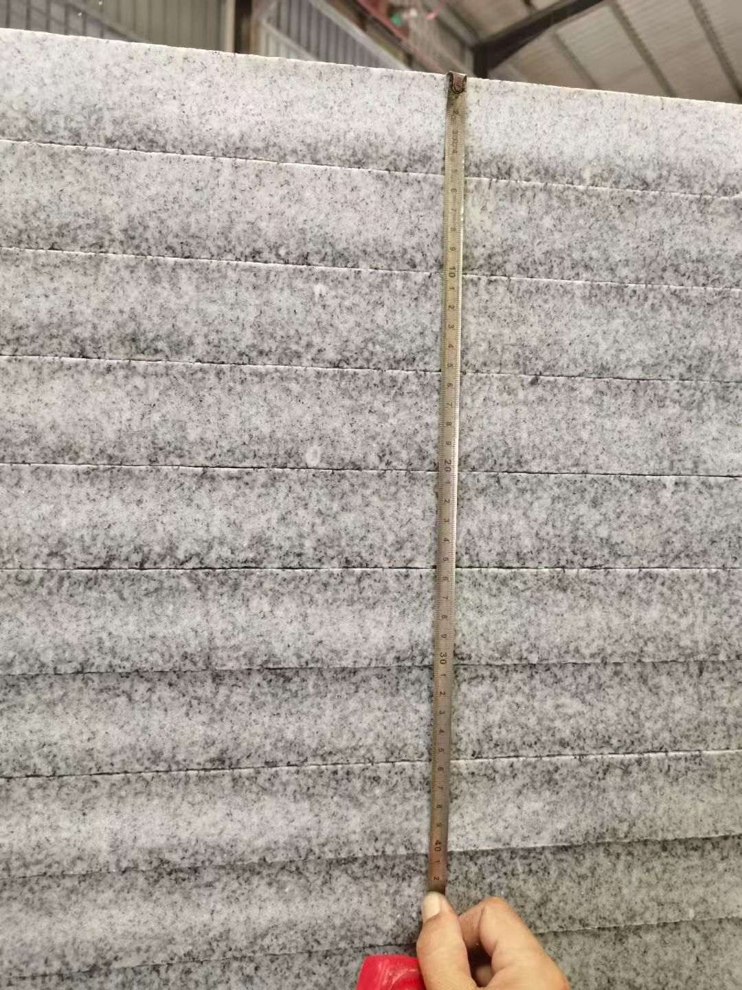 普洱 芝麻白火烧成品厚薄均匀，B料价格接近A料质量