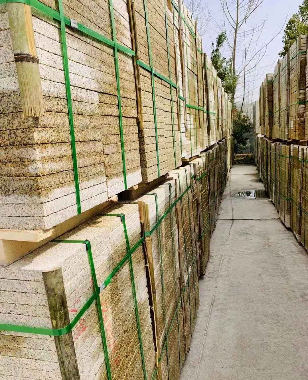 普洱 黄金麻花岗岩荔枝面地铺石