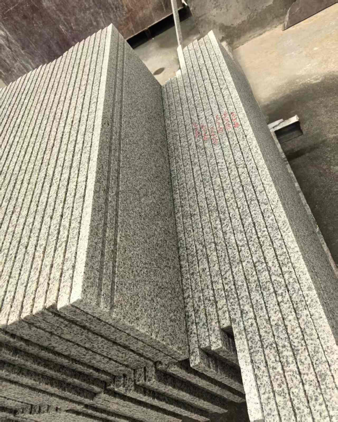 普洱 白麻荔枝面花岗岩楼梯踏步