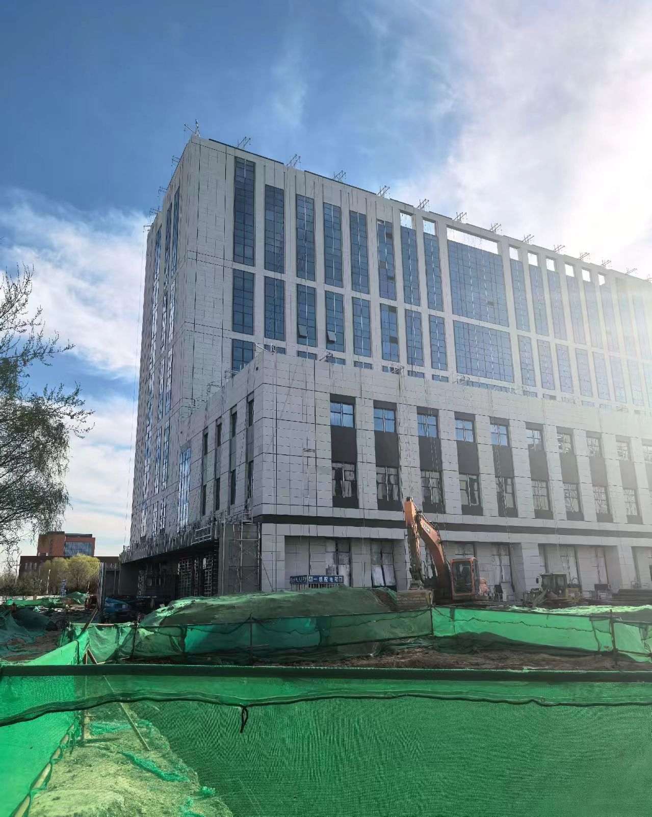 普洱 白麻花岗岩石材外墙干挂